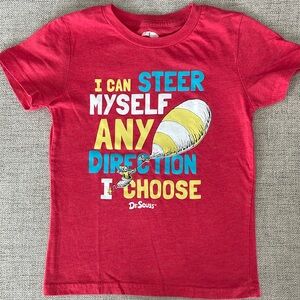 Dr. Seuss kid’s t-shirt, Oh The Places You’ll Go, size 5T